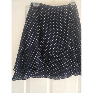 Spiegel Polka dot tiered mini skirt